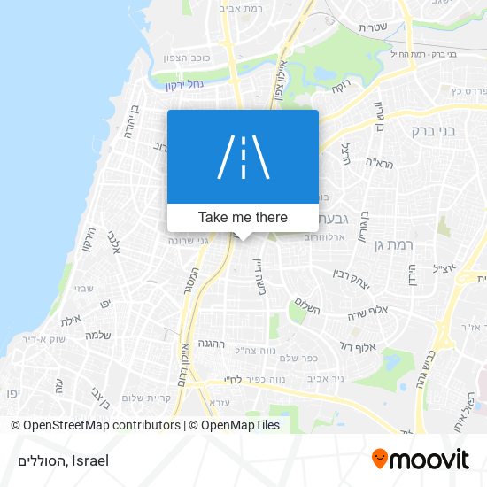 הסוללים map