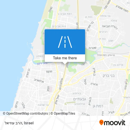 Карта הרב עוזיאל