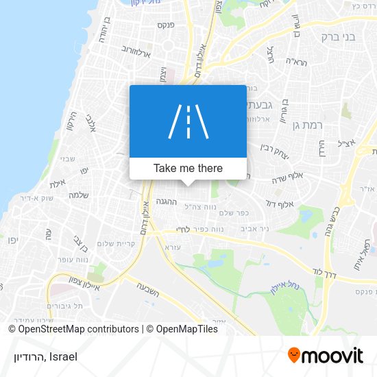 הרודיון map