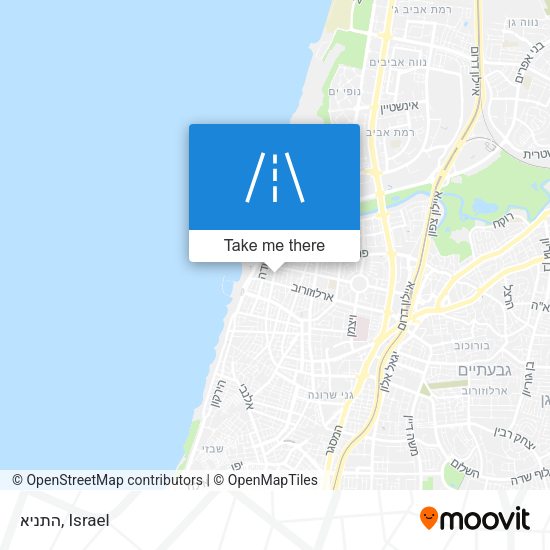 התניא map