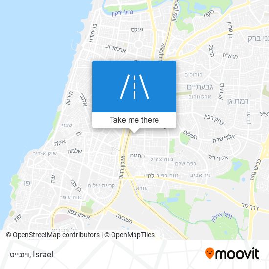 וינגייט map