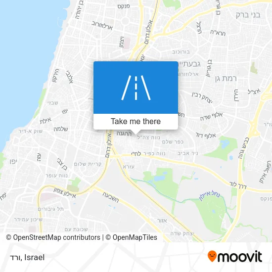 Карта ורד