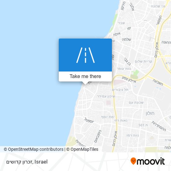 זכרון קדושים map