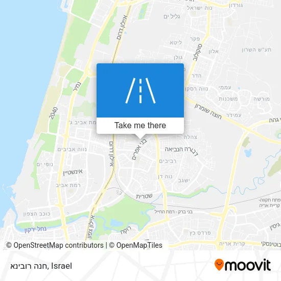 Карта חנה רובינא