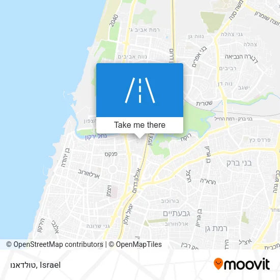 Карта טולדאנו