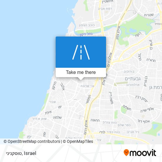 טוסקניני map