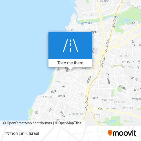 Карта יוחנן הסנדלר