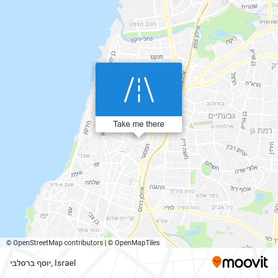 יוסף ברסלבי map