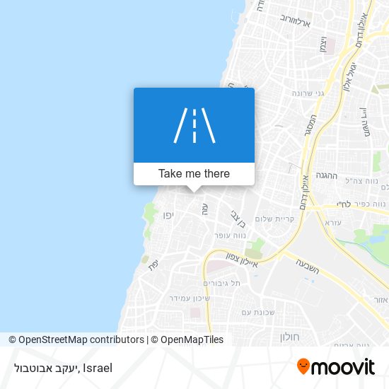 יעקב אבוטבול map