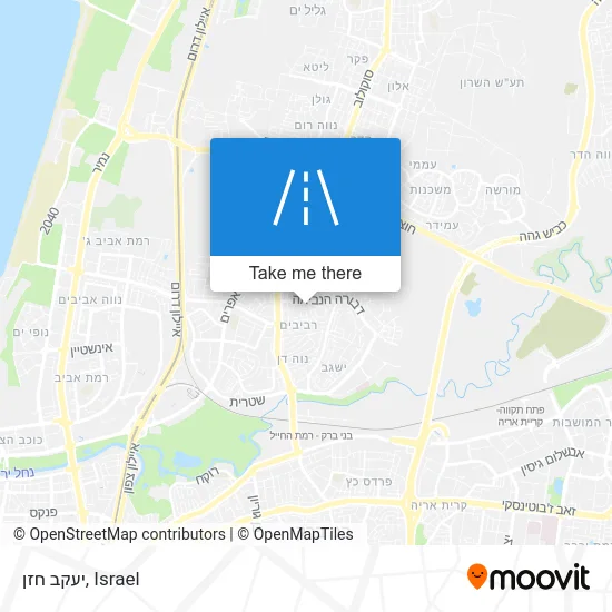 Карта יעקב חזן