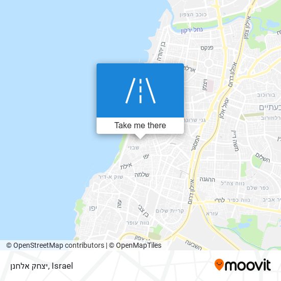 יצחק אלחנן map