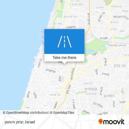 יצחק חיותמן map