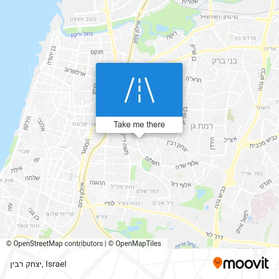 Карта יצחק רבין