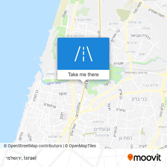 ירושלמי map