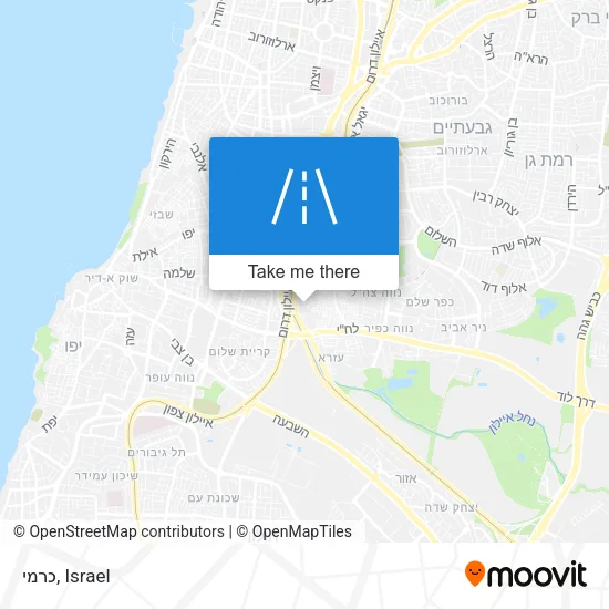 Карта כרמי