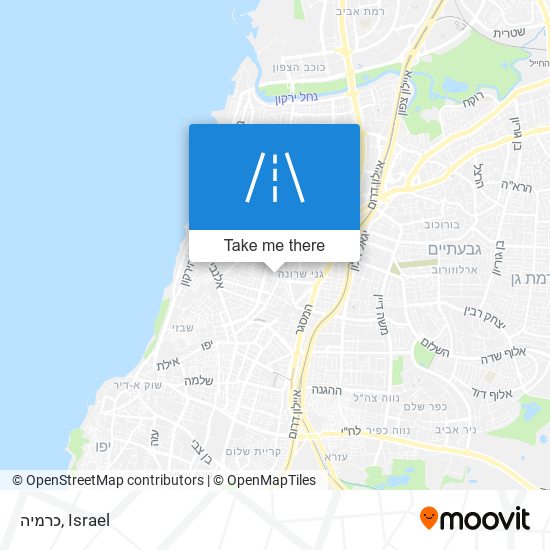 כרמיה map