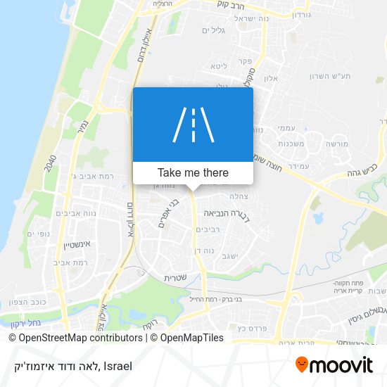 לאה ודוד איזמוז'יק map