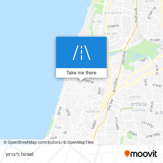 ליברמן map