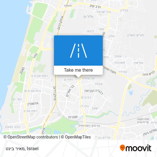 מאיר בינט map