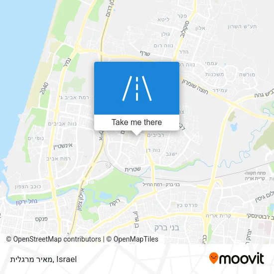 Карта מאיר מרגלית