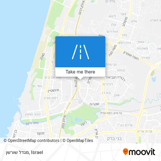 Карта מגדל שורשן