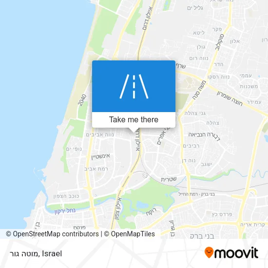 Карта מוטה גור