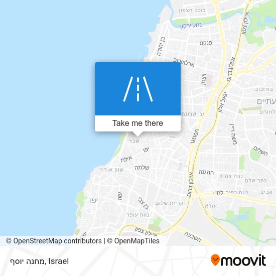Карта מחנה יוסף