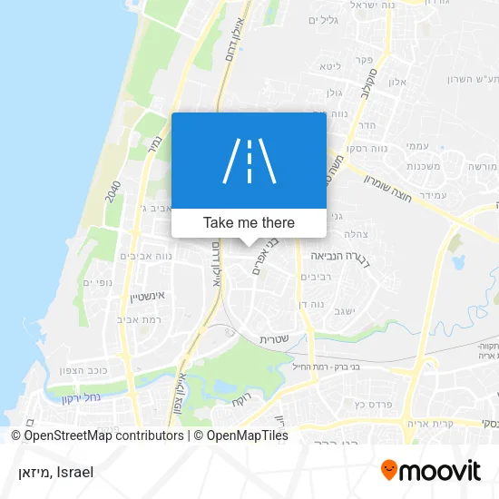 Карта מיזאן