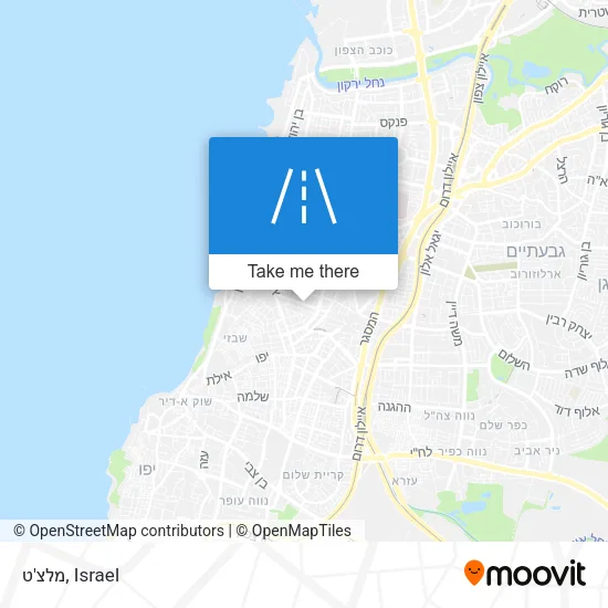 Карта מלצ'ט