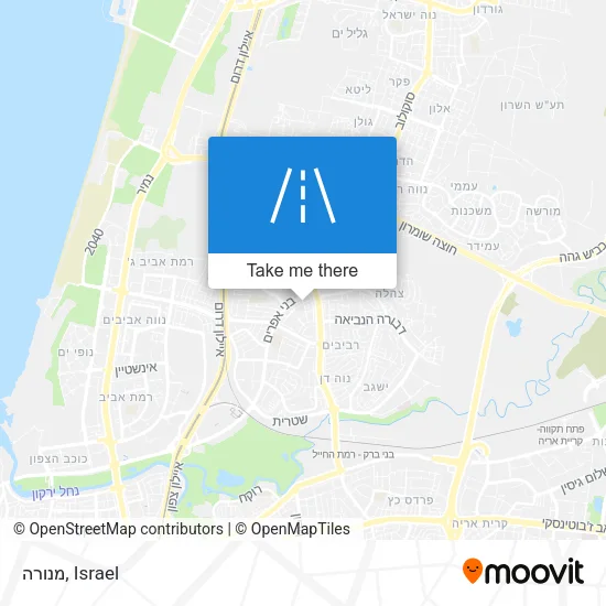 Карта מנורה
