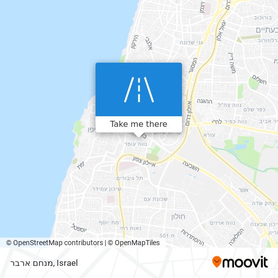 מנחם ארבר map