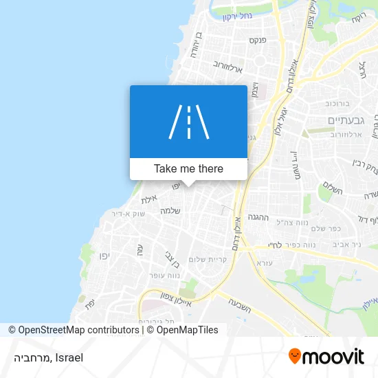 Карта מרחביה