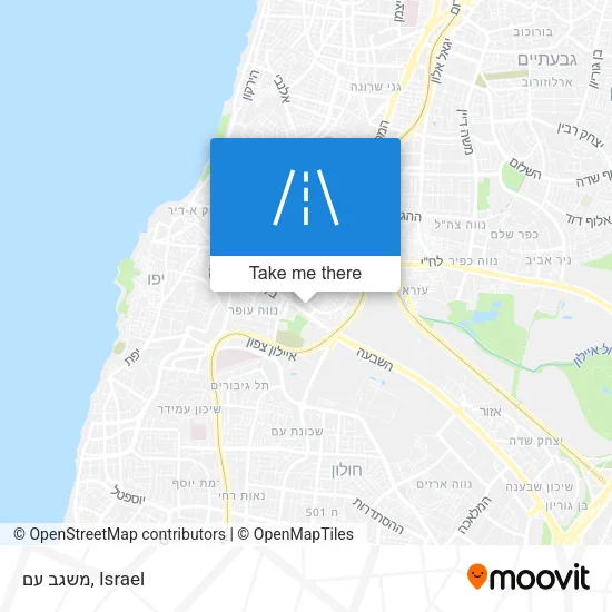 Карта משגב עם