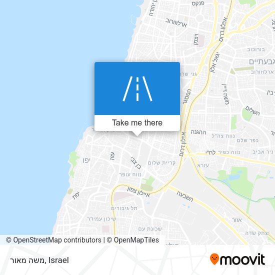 משה מאור map