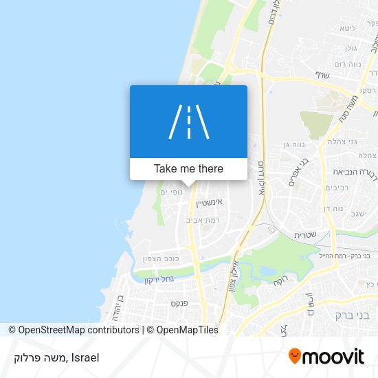 משה פרלוק map