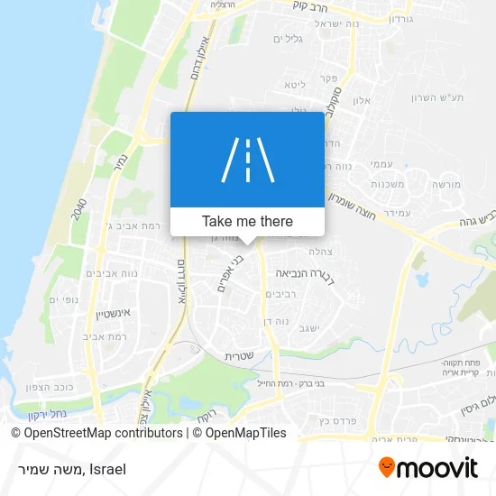 Карта משה שמיר