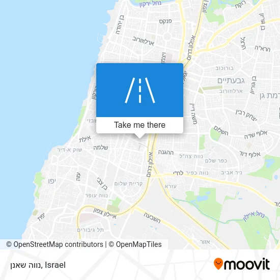 Карта נווה שאנן