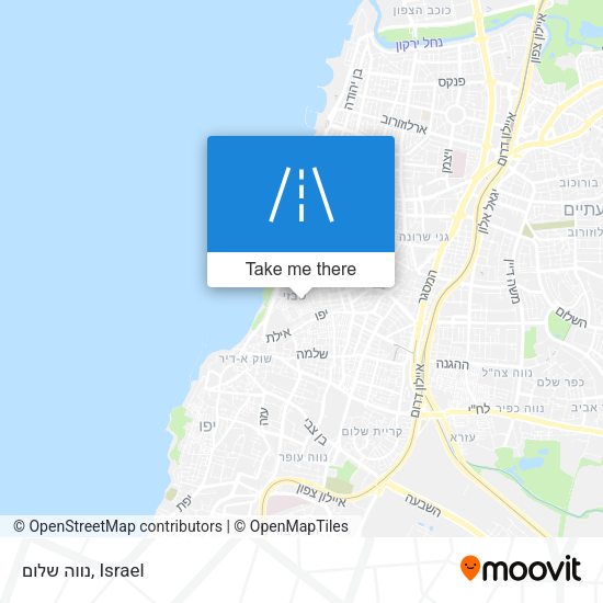 נווה שלום map