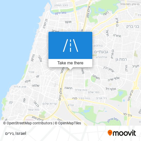 נירים map