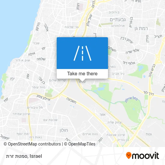 Карта סמטת זרת
