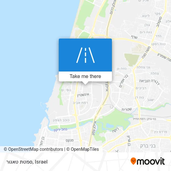 Карта סמטת טאגור