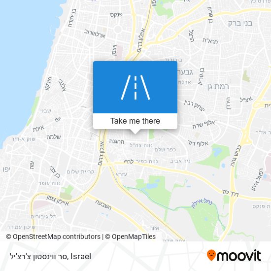 סר ווינסטון צ'רצ'יל map