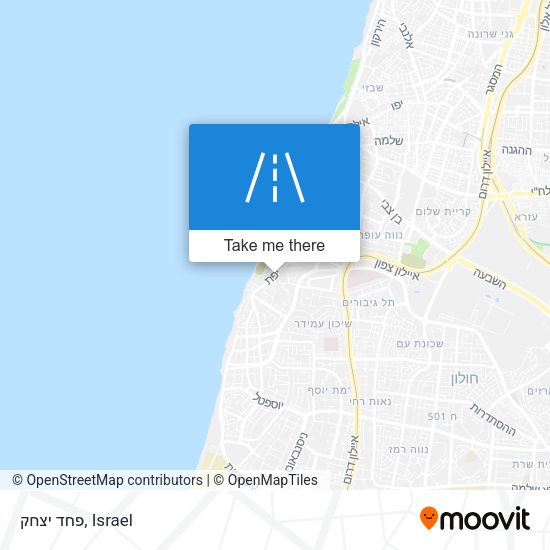 פחד יצחק map