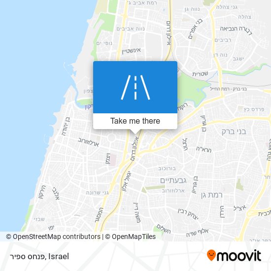 פנחס ספיר map