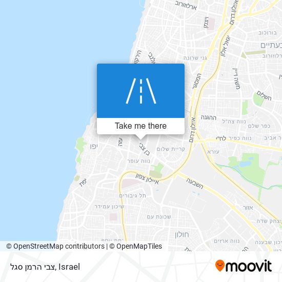 צבי הרמן סגל map