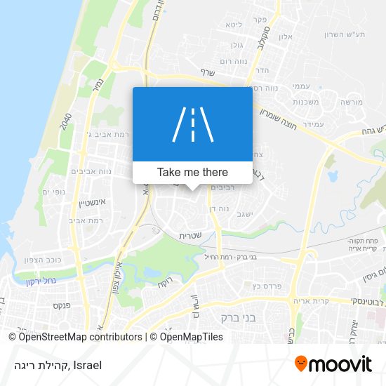 קהילת ריגה map