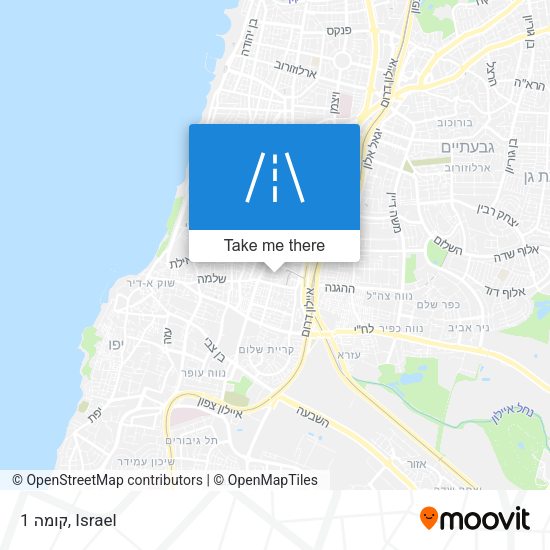 Карта קומה 1