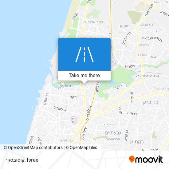 קוסובסקי map