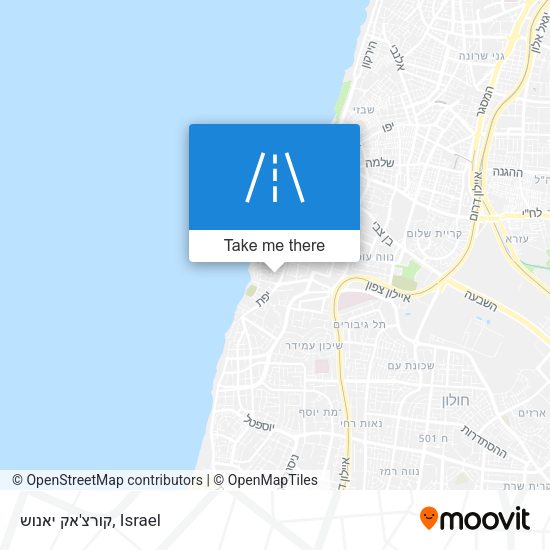 קורצ'אק יאנוש map