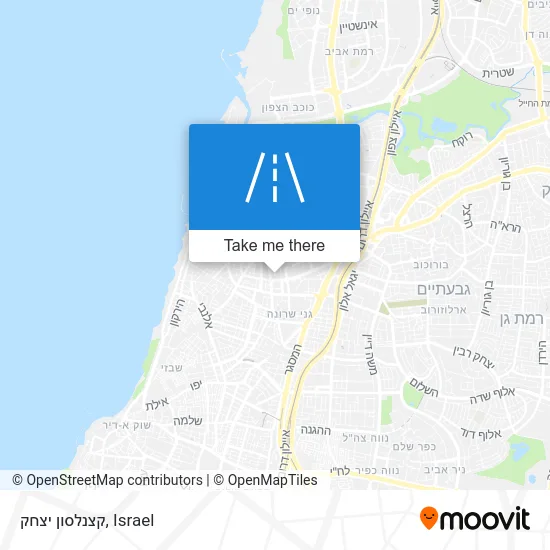 Карта קצנלסון יצחק